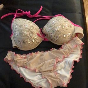 Victoria’s Secret bikini with embellishment